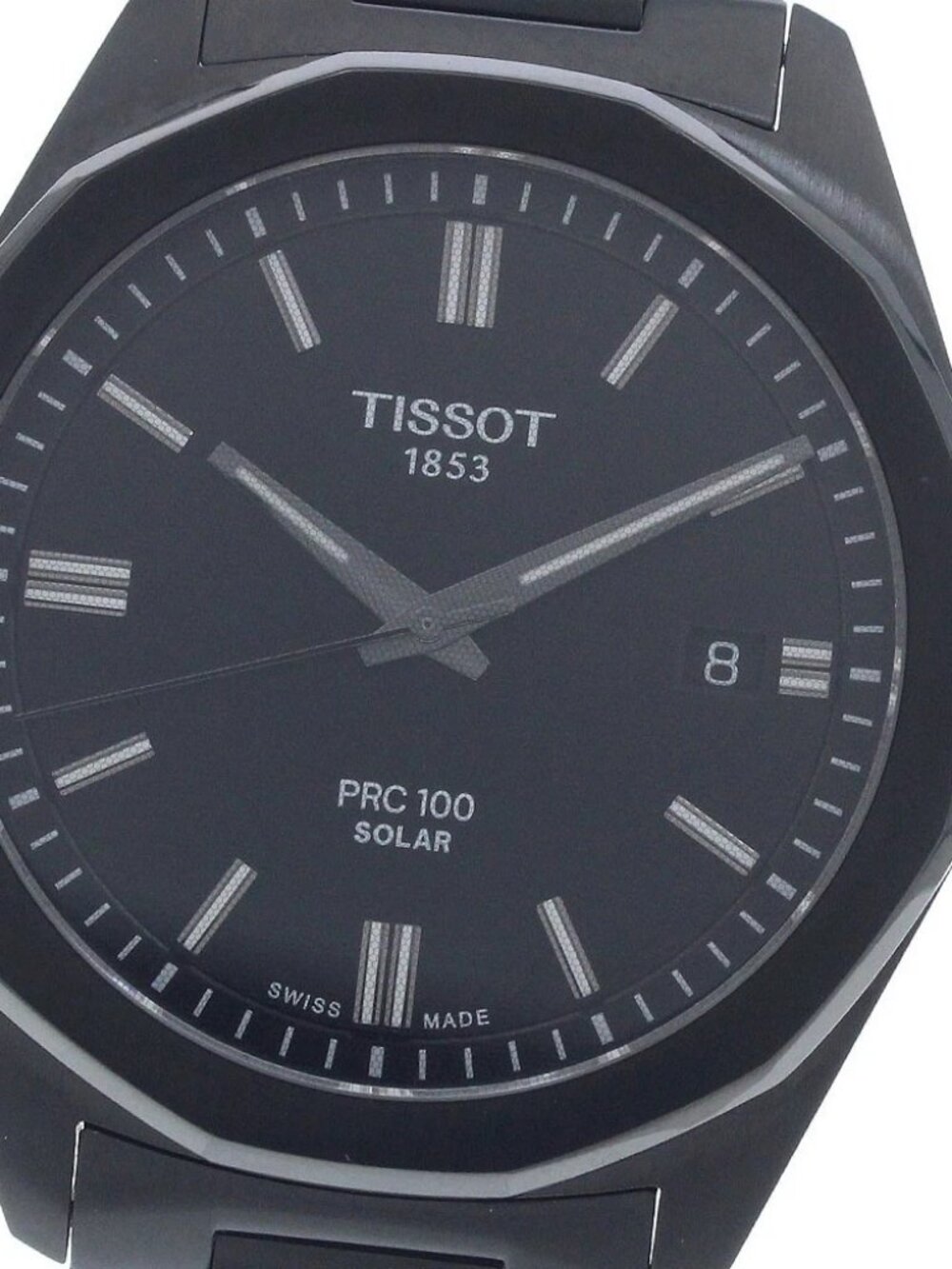 TISSOT PRC100 T151422 Date black Dial Solar Powered Men's Watch